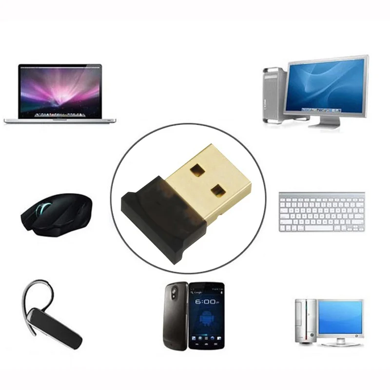 Лучший CSR USB Bluetooth аудио адаптер V4.0 ключ музыкальный приемник передатчик для