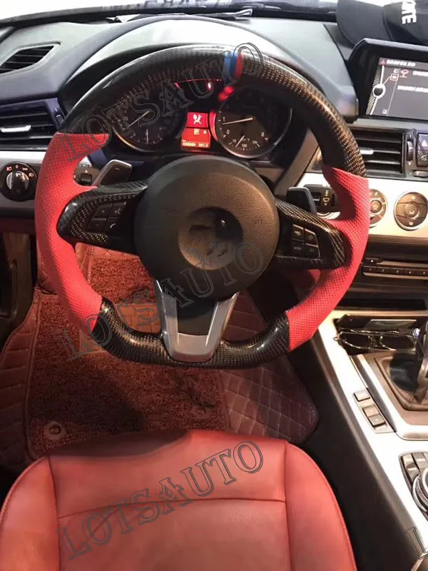 Руль из 100% натурального углеродного волокна подходит для BMW E83 Z4 2009 2011 Замена