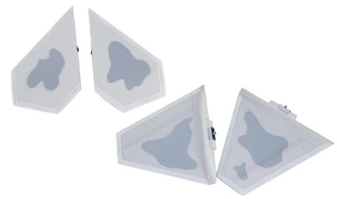 Лифт и руль для Freewing 64 мм F22 EPO RC Jet FJ10511 02|rudder packing|rudder castingrudder head |