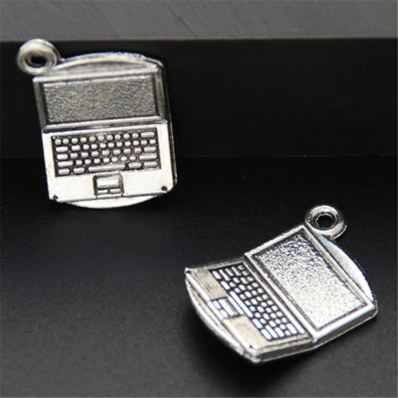 15pcs Silver Color Computer Charms 3D charms Pendant For Jewelry Making A576 |
