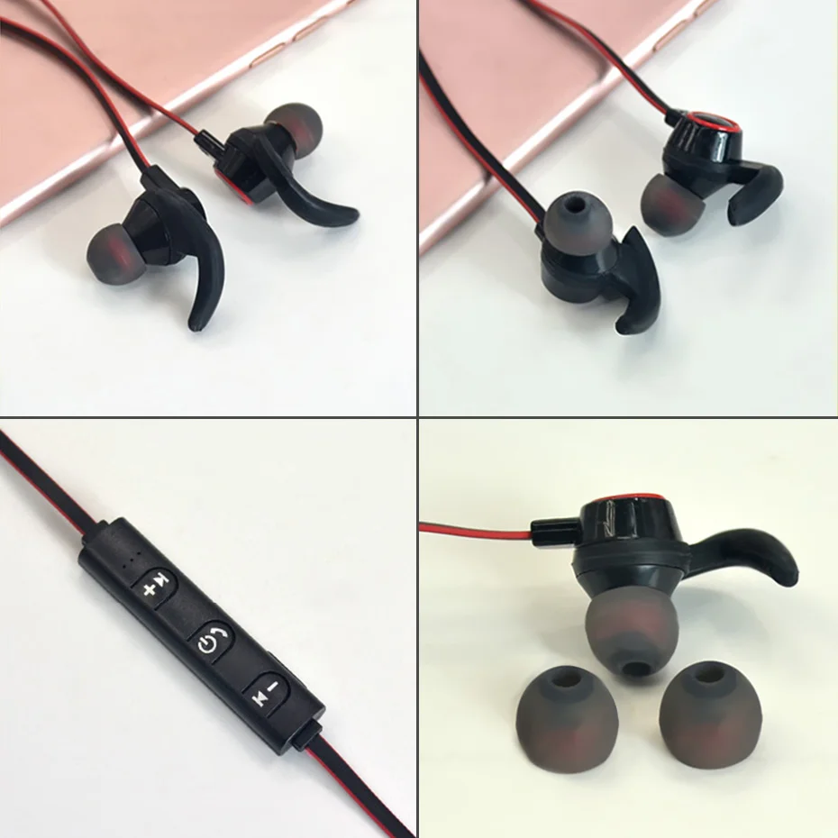 Спортивные bluetooth-наушники с активным шумоподавлением/беспроводная гарнитура для