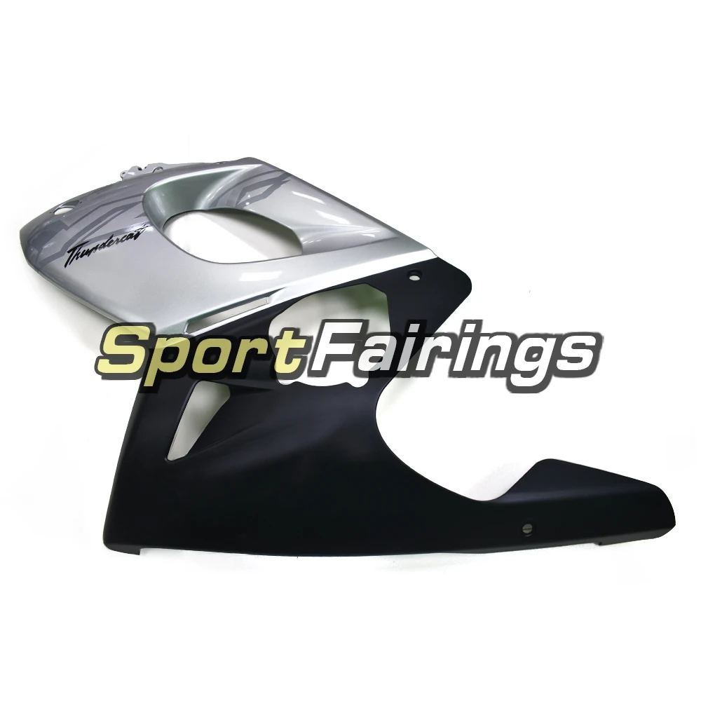 Серебристо-черный капот для Yamaha YZF600R Thundercat 97 98 99 00 01 02 03 04 05 06 07 1998 2007 пластик ABS