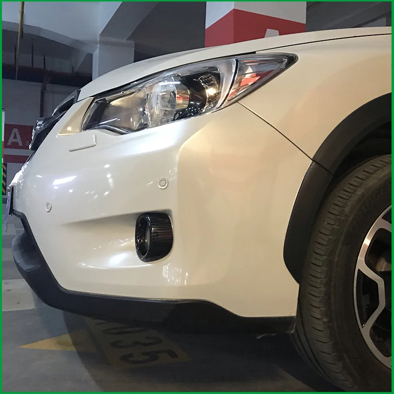 Для Subaru XV 2012 2013 2014 2015 ABS автомобильный передний бампер противотуманная фара рамка