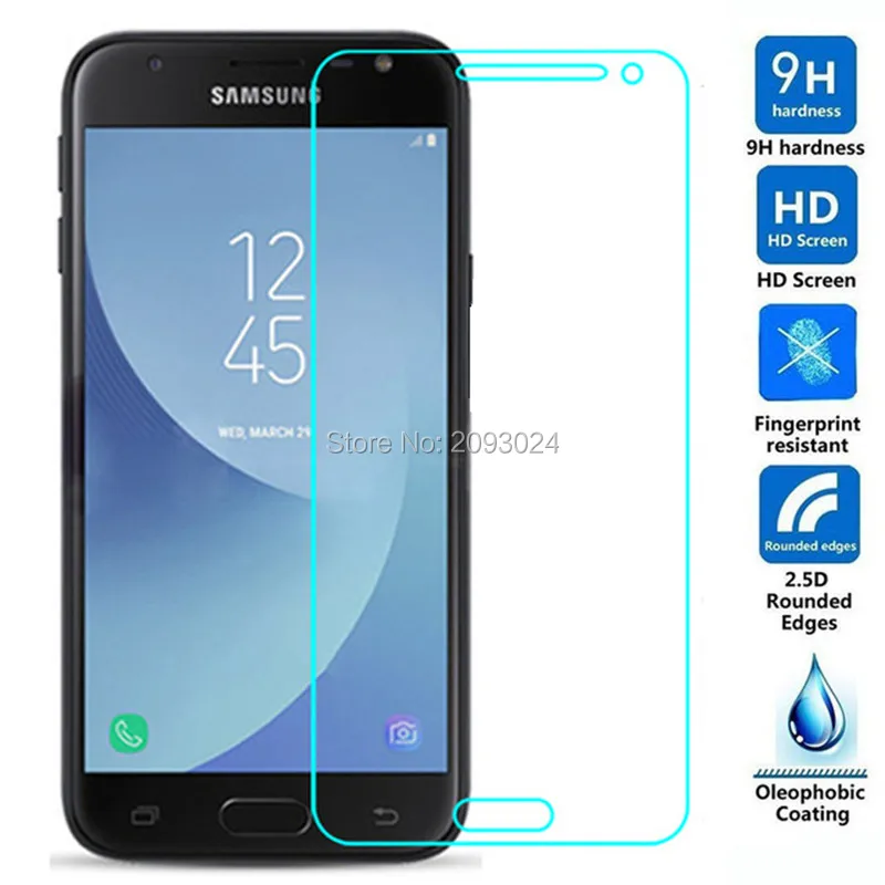 Закаленное стекло для Samsung Galaxy J2 2018 Защитная пленка J250F J250|Защитные стёкла и