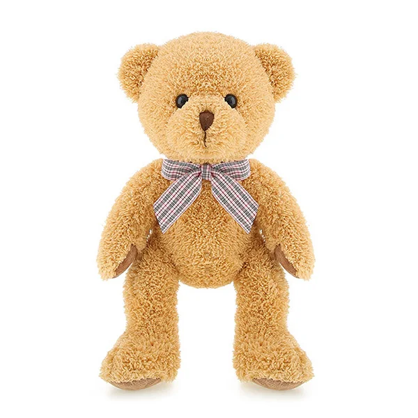 Bear Kawaii Плюшевые детские игрушки brinquedos мягкие куклы животных детские игрушки панда/обезьяна/медведь/Кролик для детей игрушки для девочек Подарки 32 - Цвет: Bear