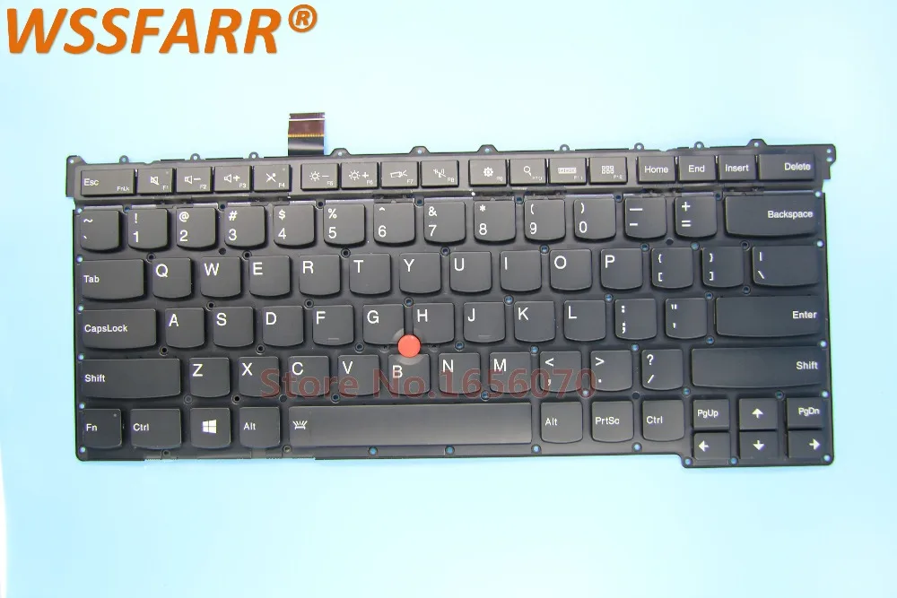 Американская, с задней подсветкой Клавиатура для lenovo для Thinkpad X1 Carbon 3rd SM20G18605 SN20G18565