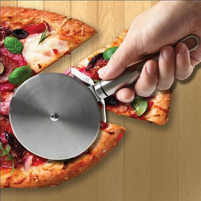 Pizza резак для пиццы 2017 новая выпечка на антипригарном покрытии дисковый нож