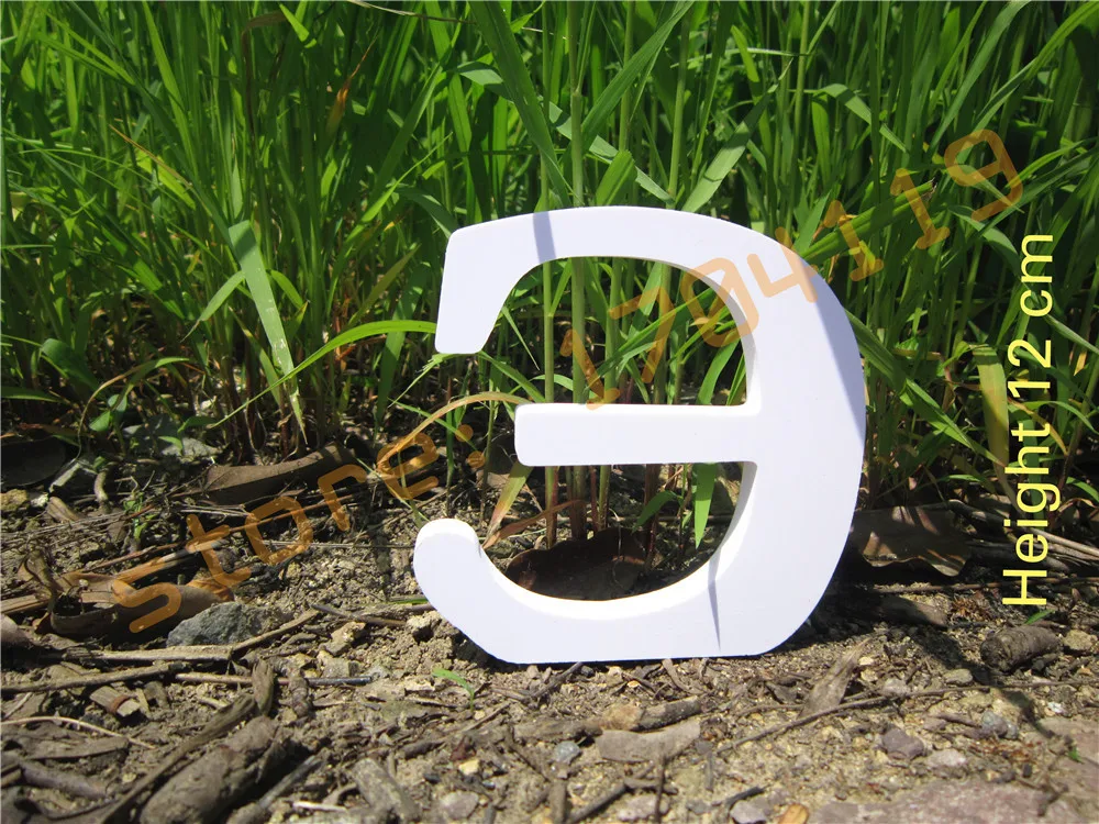 12 см искусственные деревянные белые буквы русские алфавит домашнее украшение