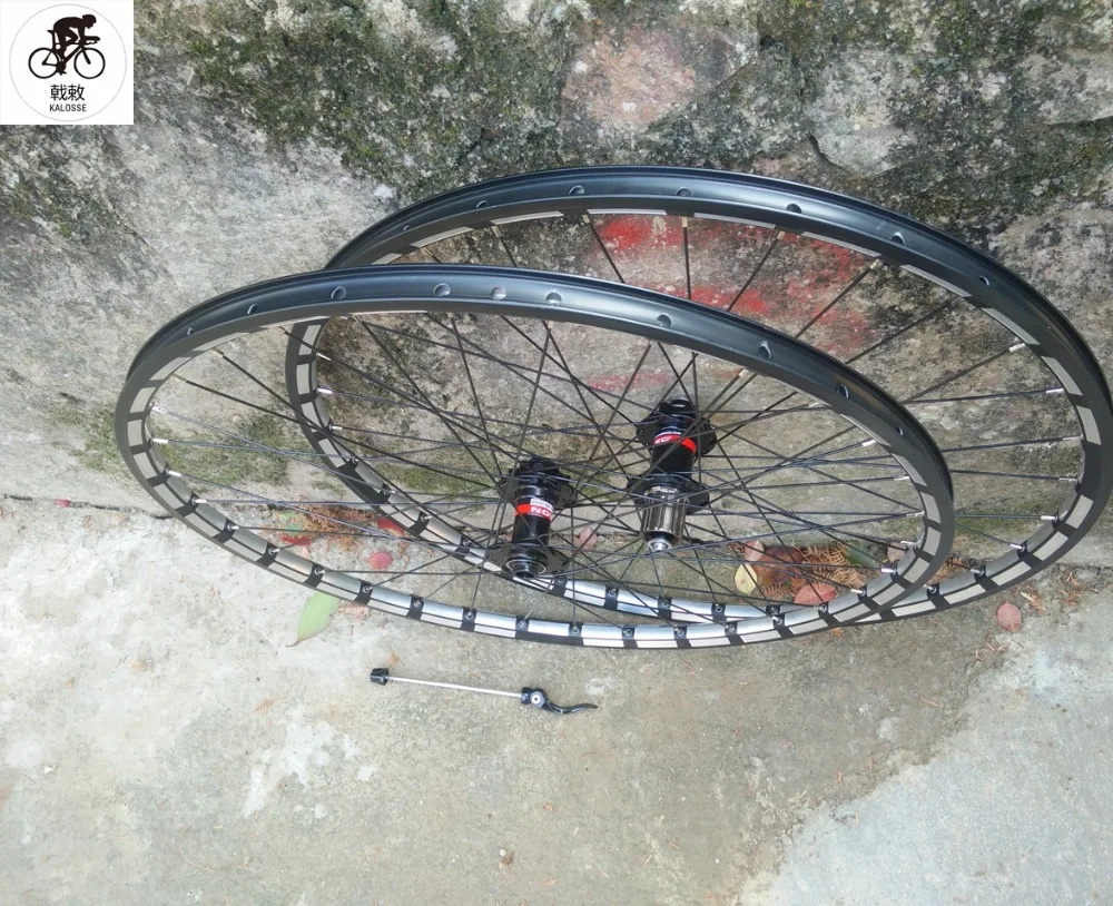 Kalosse 32 holes 15*100mm barrel shaft 7/8/9/10/11gear cassette Mountain Bike wheels 26/27.5/29er MTB wheel | Спорт и развлечения