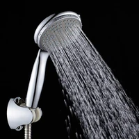 shai abs plastic bathroom shower head big panel round chrome rain head water saver classic design g12 rain shower head sp045