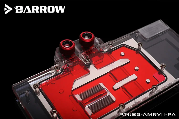 Блок для воды BARROW AMD Radeon VII Creater Edition полный блок GPU поддержка оригинальной задней