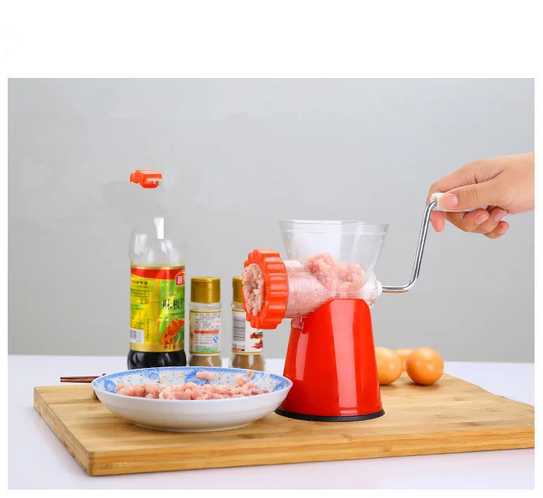 1PC Household Manual Meat Grinder Multifunction Meet Mincer Meat/Vegetable/Spice Hand-cranked House Cooking Machine OK 0483 | Дом и сад
