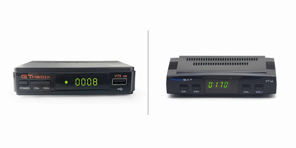 GT MEDIA V7S HD DVB-S2 Бесплатный комплект V7 HD спутниковый ресивер ТВ приемник+ 1 год Европа cccam Клайн Испания спутниковый декодер