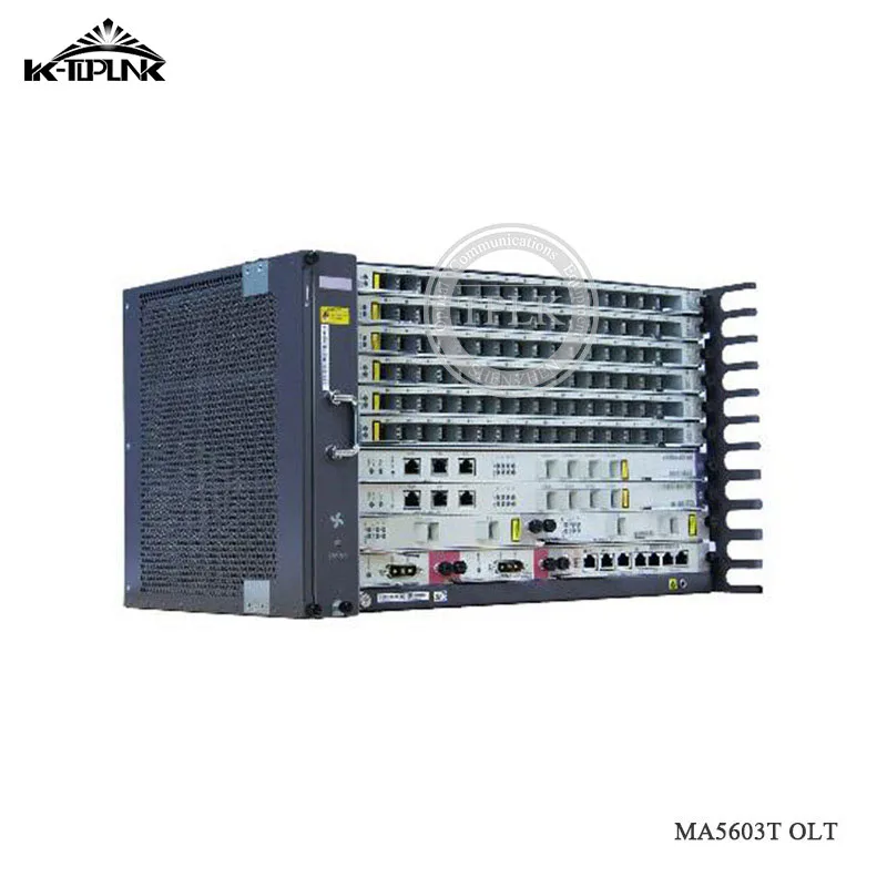 Оригинальный Хуа Вэй 19 дюймов MA5603T OLT GPON 2 * SCUN GICF PRTE Поддержка ADPE GPFD карта сети
