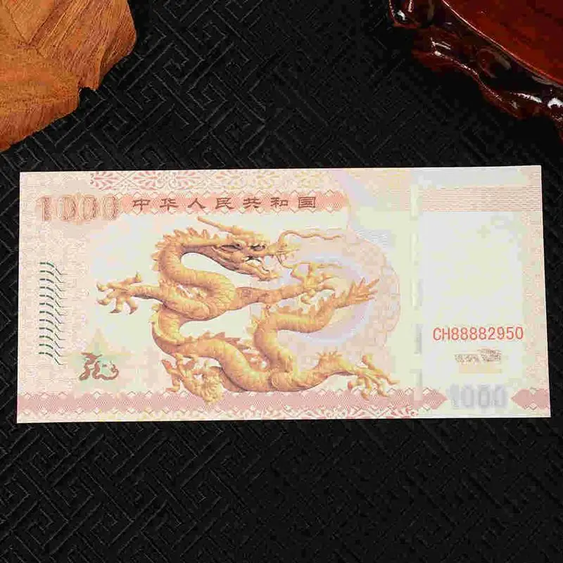 Китайский дракон 1000 характерные памятные монеты сувенирные банкноты памятные банкноты поддельные деньги