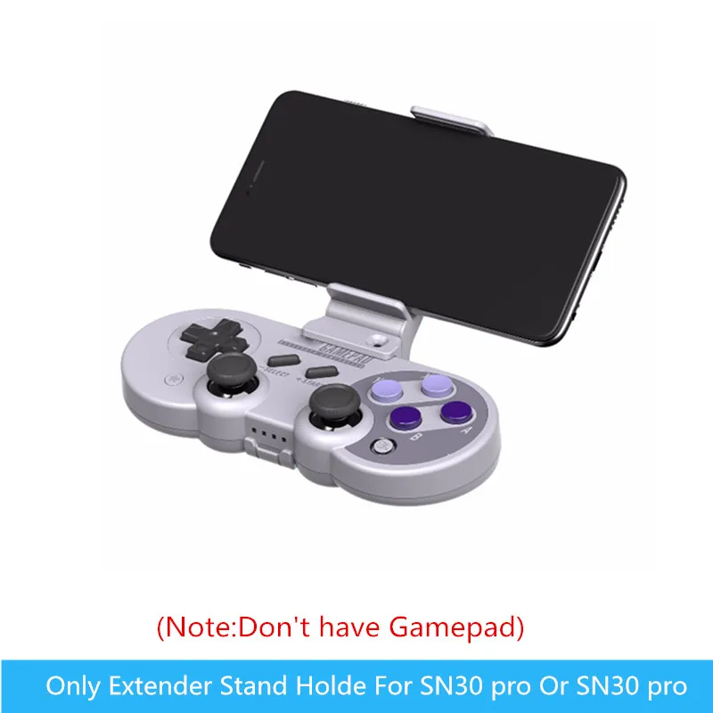 Xtander смартфон клип удлинитель подставка держатель для 8Bitdo SN30 Pro SF30 Pro M30 Bluetooth геймпад контроллер