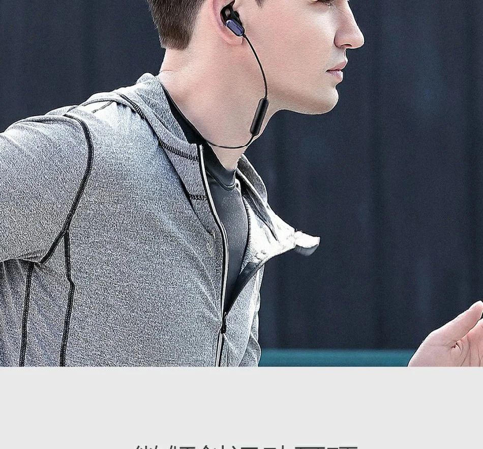 Xiaomi mi, Спортивная bluetooth-гарнитура Xiao mi Young, беспроводные Bluetooth 4,1, музыкальные спортивные наушники, вкладыши IPX4, водонепроницаемые наушники
