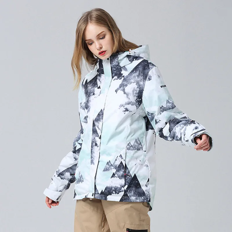 Upgrade Ski Jacket Women Windproof Waterproof Snowboard Coat Climbing Hiking Jacket Snow Skiing Equip Snowboarding Jackets