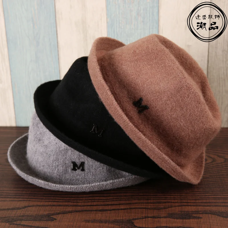 Фетровые шапки Superstar унисекс черные из чистой шерсти с широкими полями для