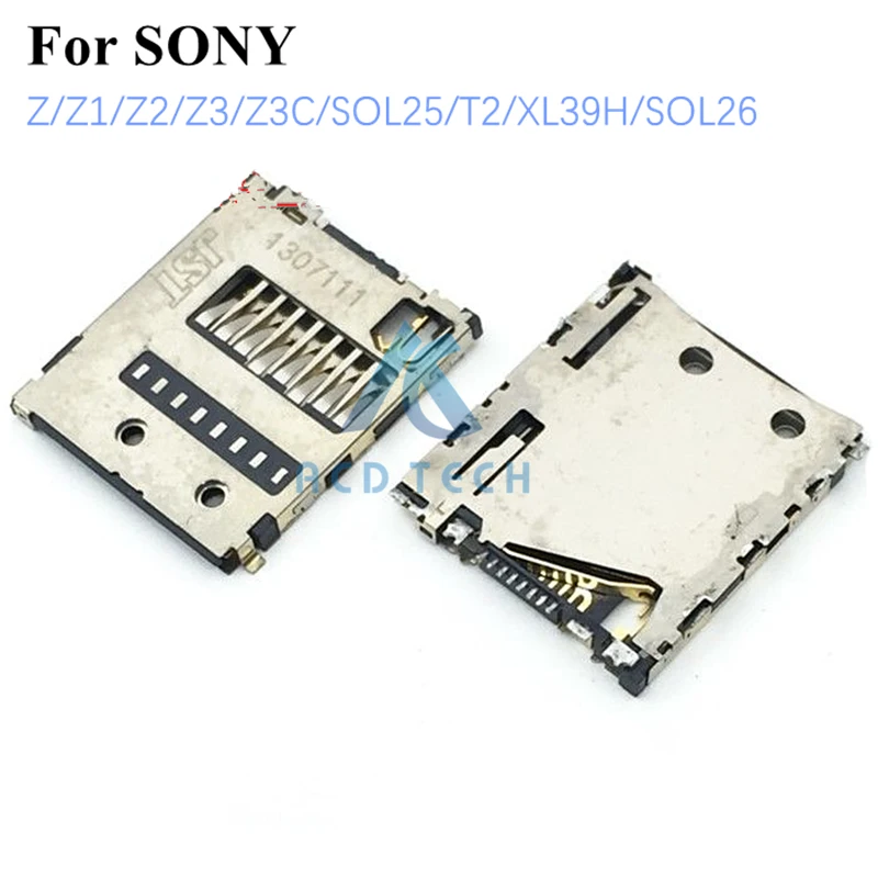 Слот для карты памяти Sony Xperia Z Z1 Z2 Z3 Z3Compact SOL25 T2 XL39H SOL26|tray| |