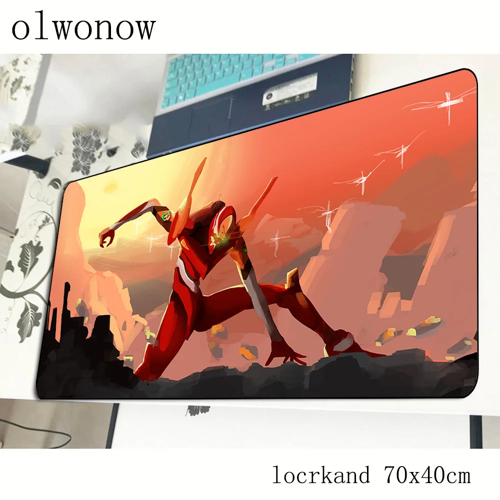 Evangelion Коврик для мыши 700x400x3 мм подарок для мальчика игровой коврик для геймера персональная игровая компьютерная настольная клавиатура со встроенной мышью игровые коврики