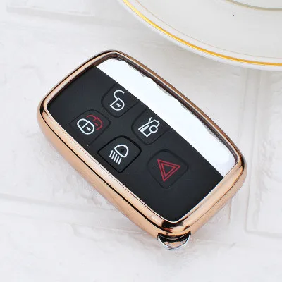 Чехол для автомобильного ключа из ТПУ Land Rover A9 Range Sport 4Evoque Freelander 2 Jaguar XE XJ XJL XF C-X16 V12