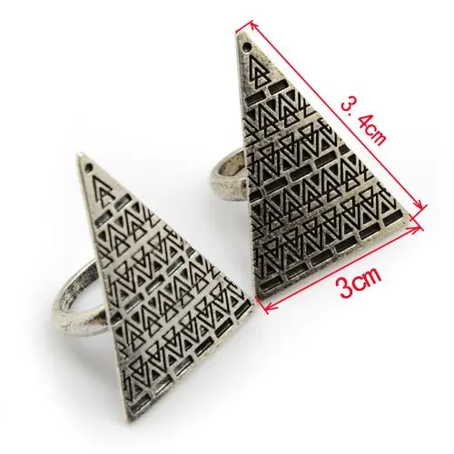 2 шт. в партии африканские ювелирные изделия антикварное серебряное кольцо с