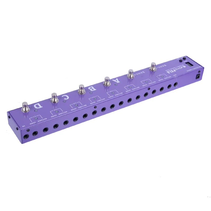 JOYO PXL-8 8 петель гитара программируемый напольный эффект Лупер коммутатор маршрутизатор Looping система WAVE-X Для Boss Mooer