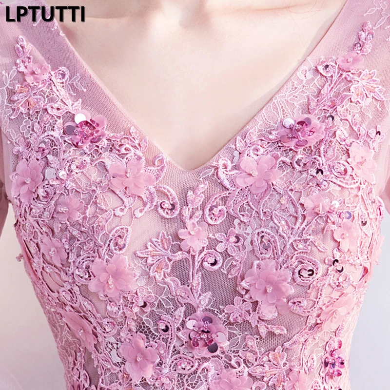 Платье вечернее длинное с аппликацией и бисером для женщин|Вечерние платья| |