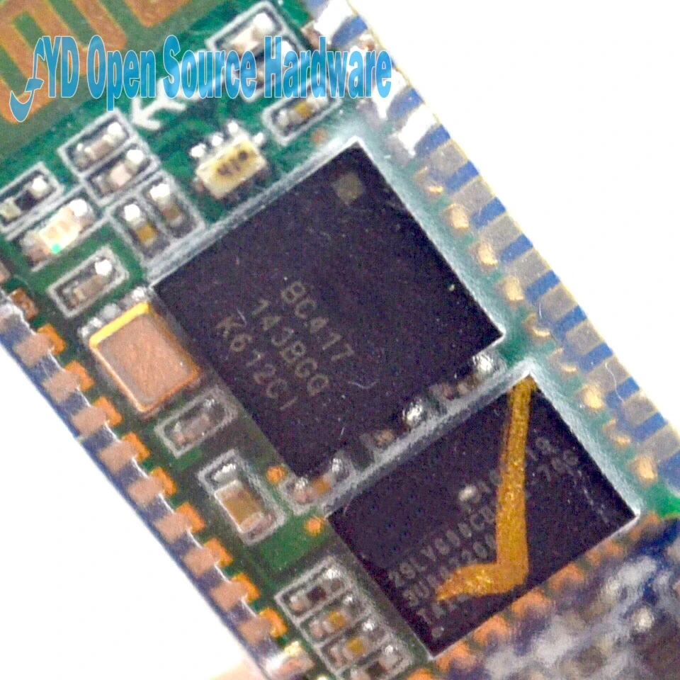 5 шт./лот HC 05 HC-05 master-slave 6pin JY-MCU анти-реверс, встроенный Bluetooth серийный проходной модуль, беспроводной Серийный