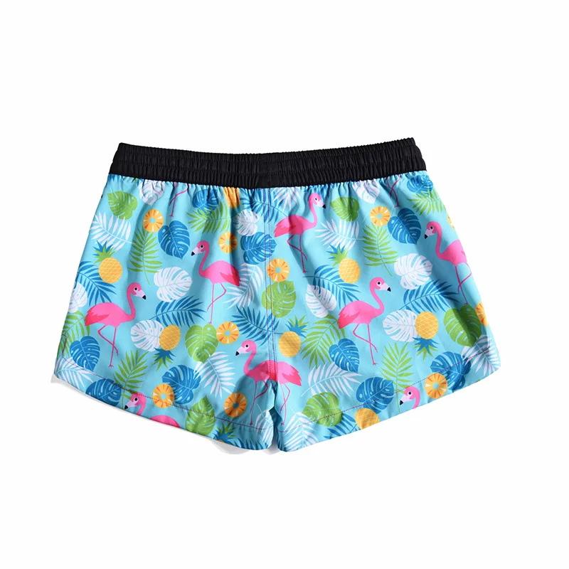 

Women Shorts Casual Sport Beach Swimwears Surf Board Shorts Summer Printed Shorts Drawstring Brand Clothes 2019 Free Shipping