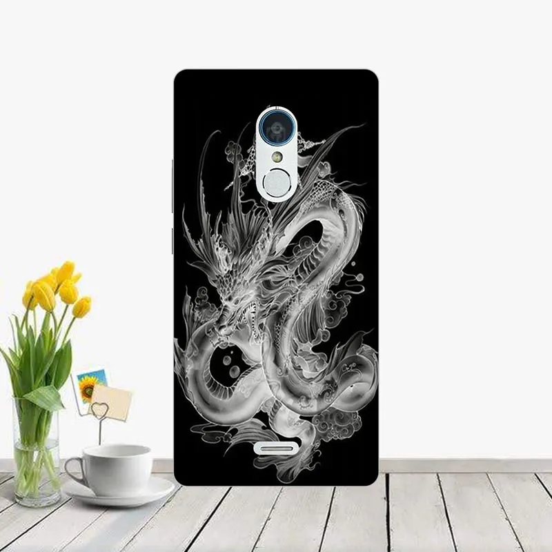 Мягкий чехол для ZTE Blade X9 задняя крышка Силиконовый Модный текстурный мультяшный