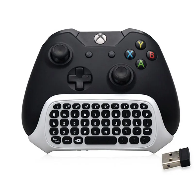 Kobwa 2 4G мини беспроводной геймпад клавиатура для Microsoft Xbox One S управление сообщение