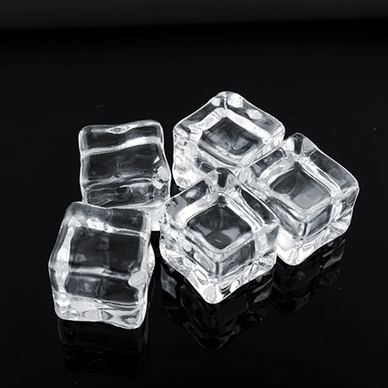 16 шт./упак. искусственный лед кубики многоразовые искусственные акриловые