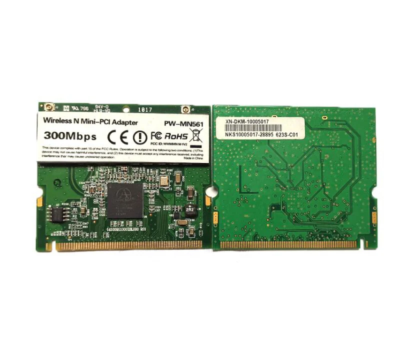 Высокая мощность Atheros AR9223 300 Мбит/с мини PCI беспроводной N WiFi адаптер PW-MN561