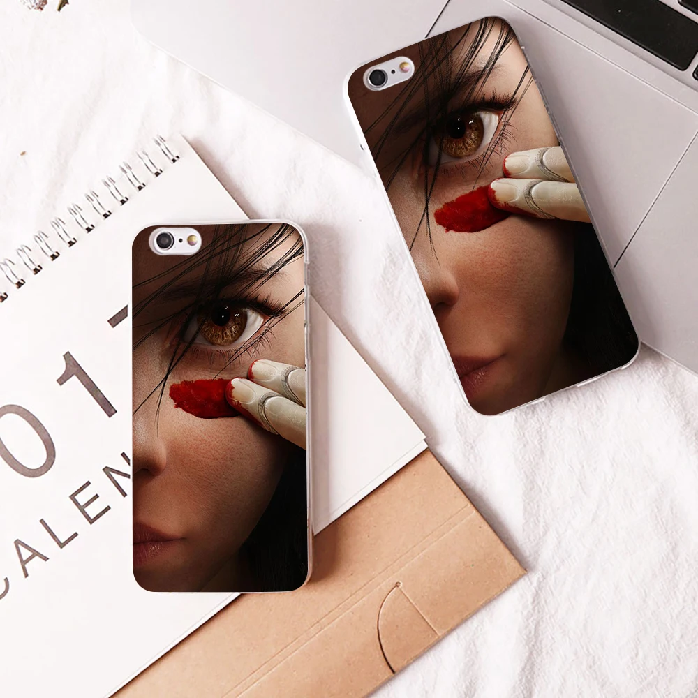 Новый фильм Alita битва Ангел жесткий и прозрачный чехол для iphone 8 7 6 6s плюс X XR XS XMAX 5 5C