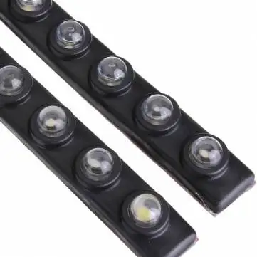 2 x автомобиля Белый 5050 6LED дневные ходовые огни светильник DRL Противотуманные фары