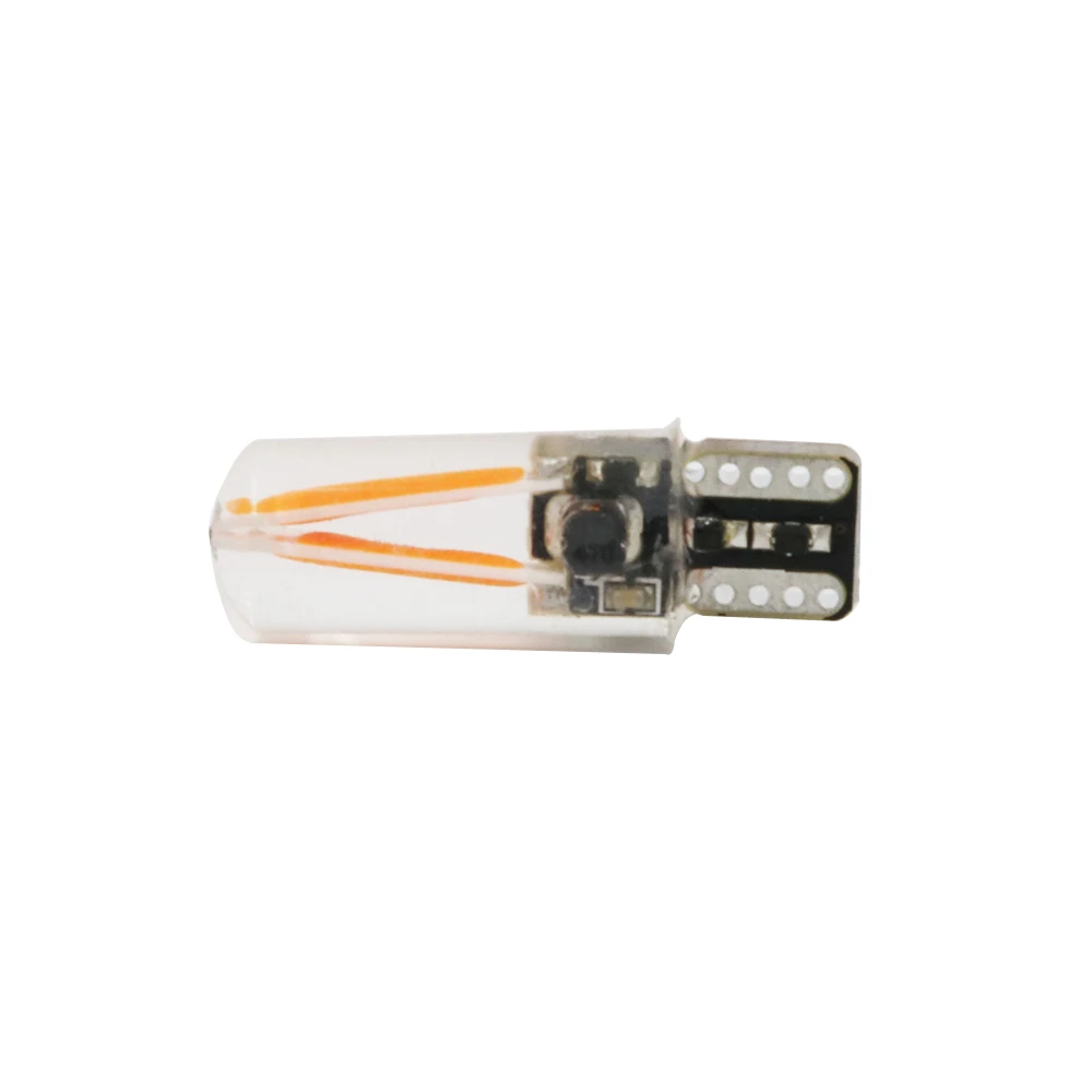 YSY 1 шт. силиконовый T10 LED W5W 194 168 CAN шина COB накаливания автомобильная лампа для
