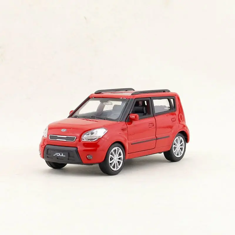 Welly литья под давлением металлическая модель/1:36 весы/KIA Soul классический внедорожник спортивный игрушечный автомобиль/вытяните назад образовательная Коллекция/подарок для детей