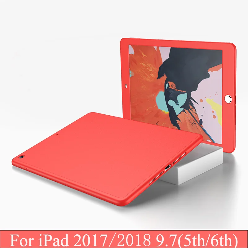 360 градусов полный чехол для Apple iPad 9,7 A1823 A1822 силиконовый чехол из закаленного стекла для iPad 9,7 A1893 A1954 Funda