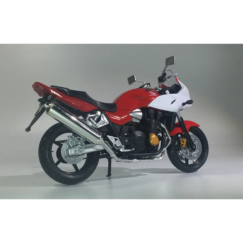 Красная модель мотоцикла HONDA CB1300 в масштабе 1:12 статическая Коллекционная готовый