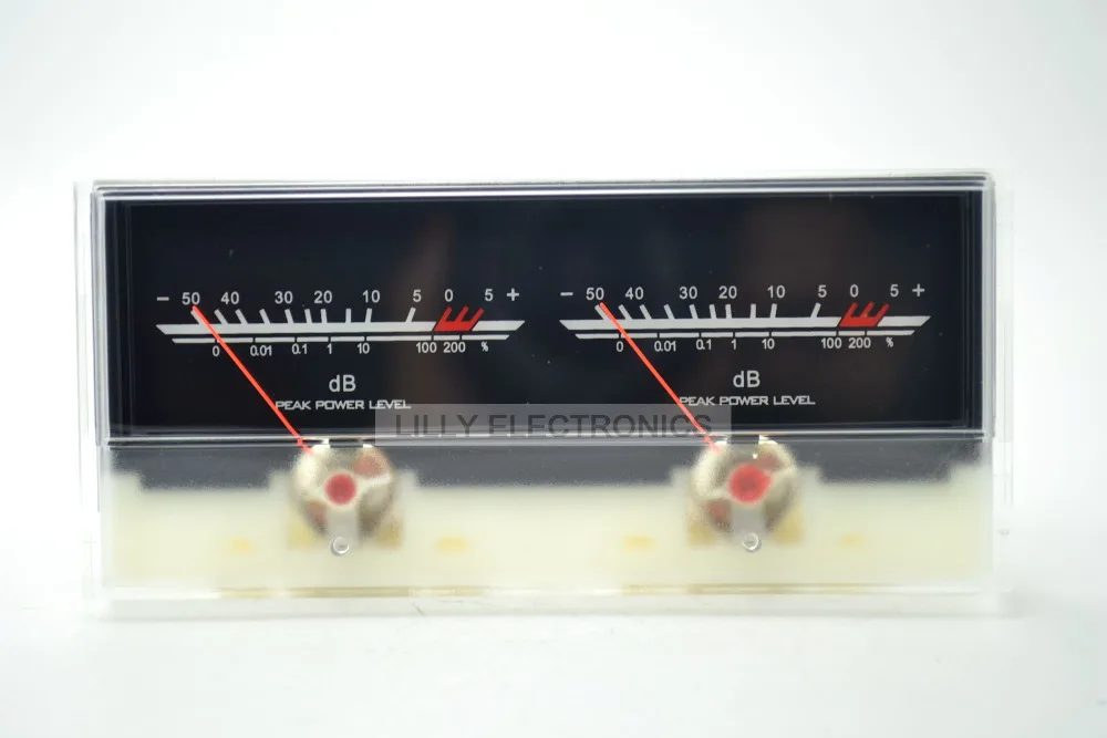 P 59WTC VU Meter DB Уровень аудио измеритель мощности с подсветкой и напряжением 6 3