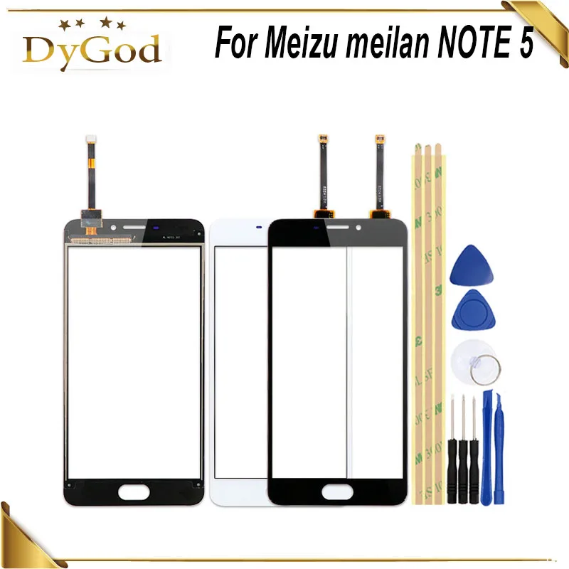 DyGod5.5 дюймов для Meizu meilan NOTE 5 сенсорный экран стеклянная панель 100% гарантия Замена +