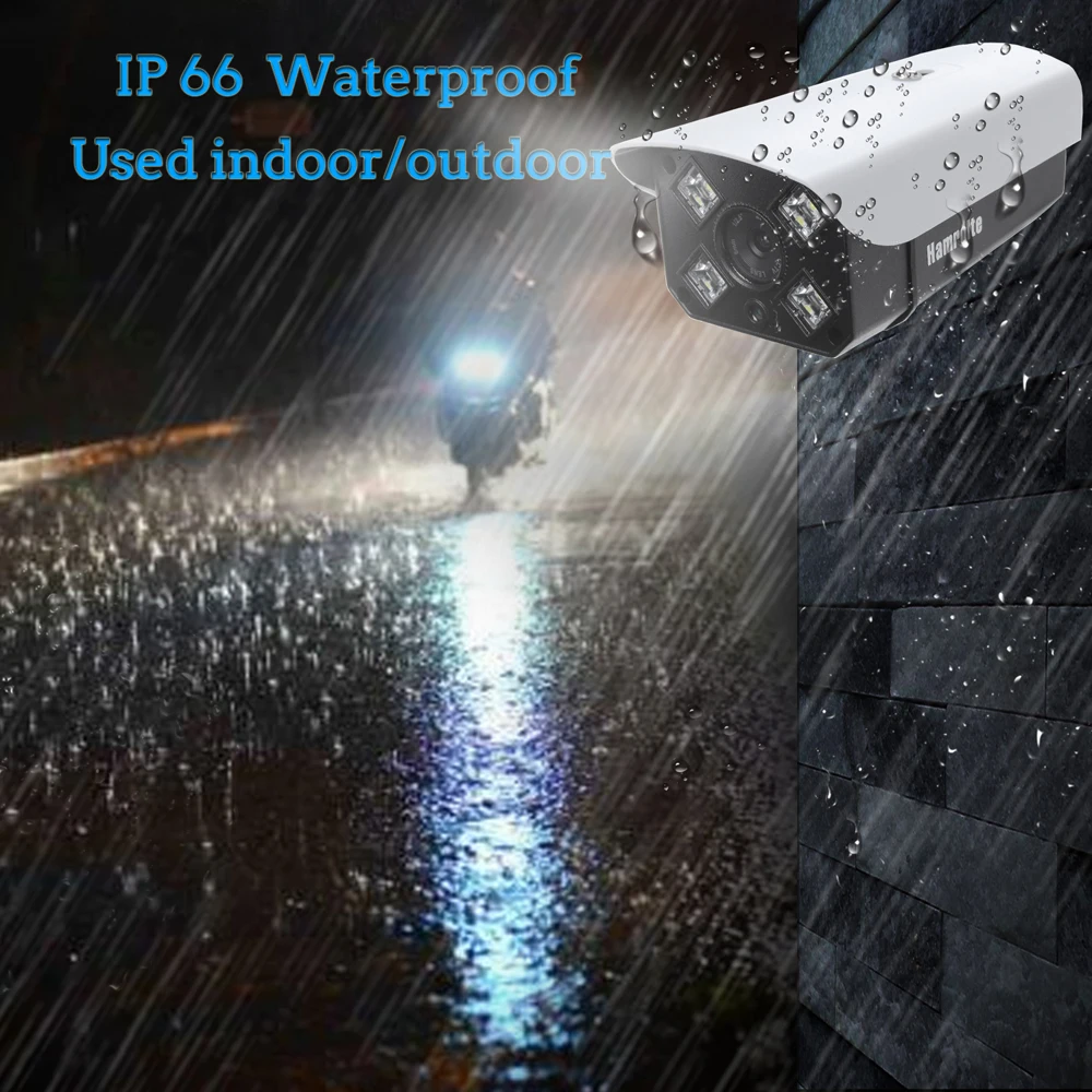 Hamrolte IP камера H.265 Onvif 5MP 3MP 2MP наружная камера Поддержка обнаружения движения доступ удаленный веб-браузер Макс 30 м ИК расстояние