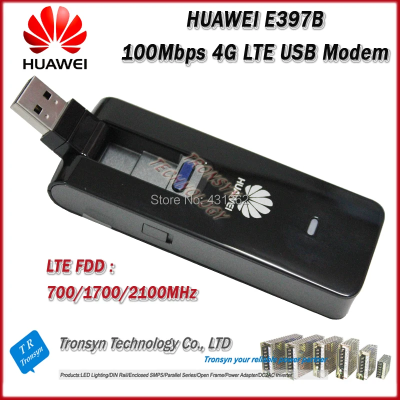 Совершенно новый оригинальный 100 Мбит/с HUAWEI E397B-501 4G USB Sim-карта модем с поддержкой