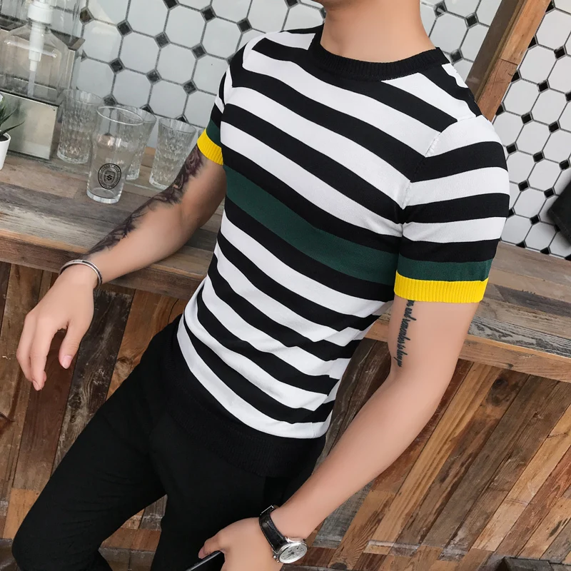 Мужская футболка с короткими рукавами летняя повседневная Уличная одежда модная