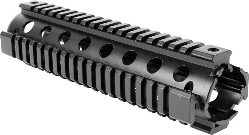 Вектор Оптика тактическая средняя длина 2 Piece RIS Handguard Picatinny Quad Rail Mount 8 5 ''fit. 223 rem