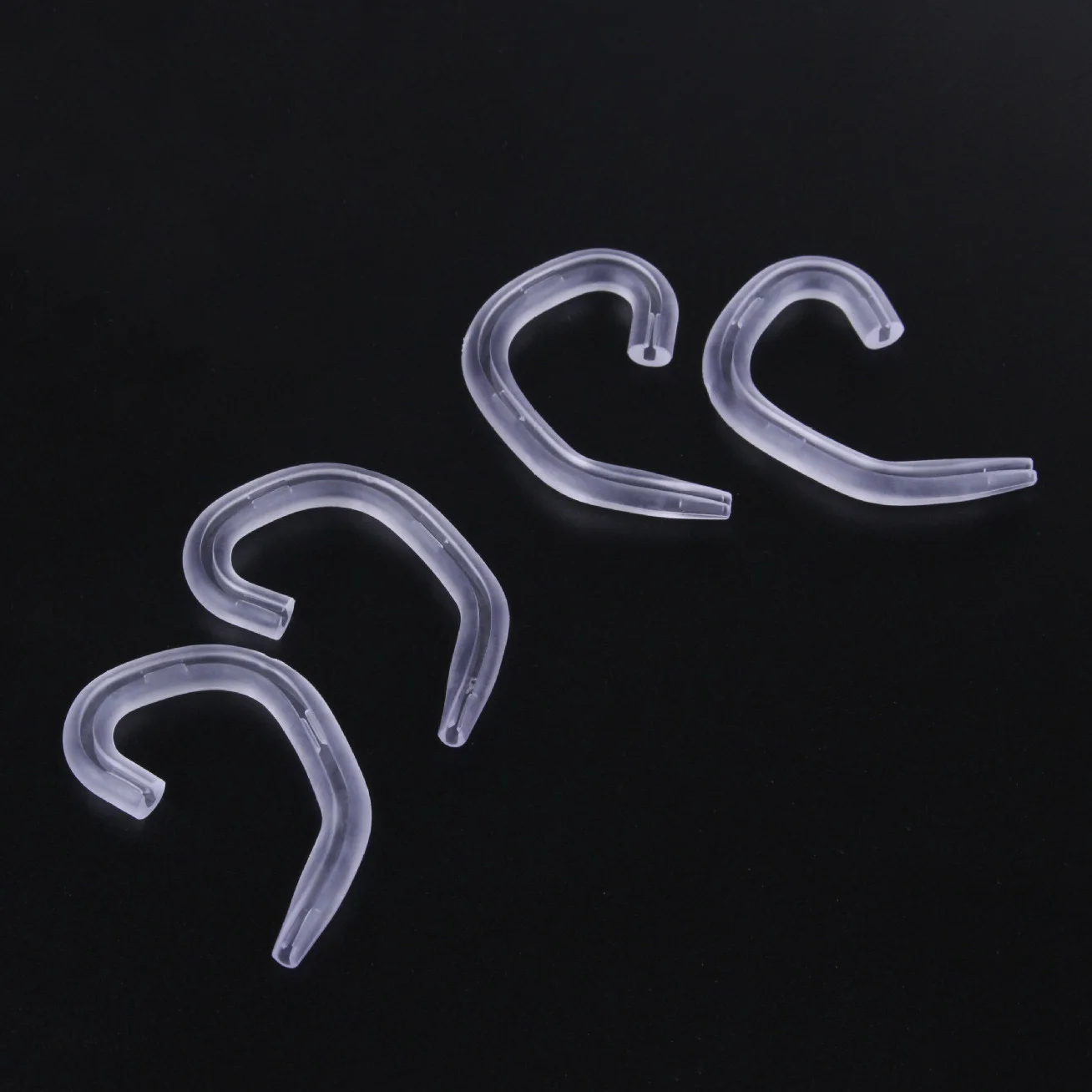 2 шт. RUKZ Эргономика Ушные Крючки из медицинского силикона с креплением для Earpods