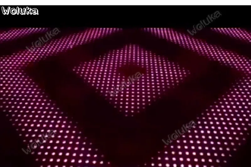 Светодиодная напольная плитка для видеосъемки RGB панель танцев CD50 W03|Эффект