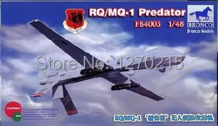 

Bronco model FB4003 1/48 Unmanned aerial vehicle MQ / RQ -1 Predator plastic model kit